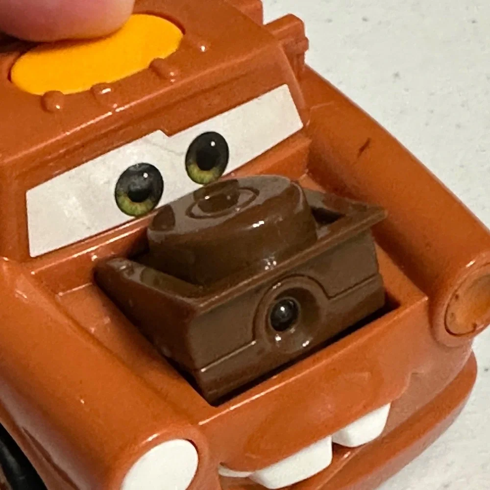 Fisher-Price Disney Pixar Cars 2‎ Tow Mater Talking Toy Truck Light Tested Works